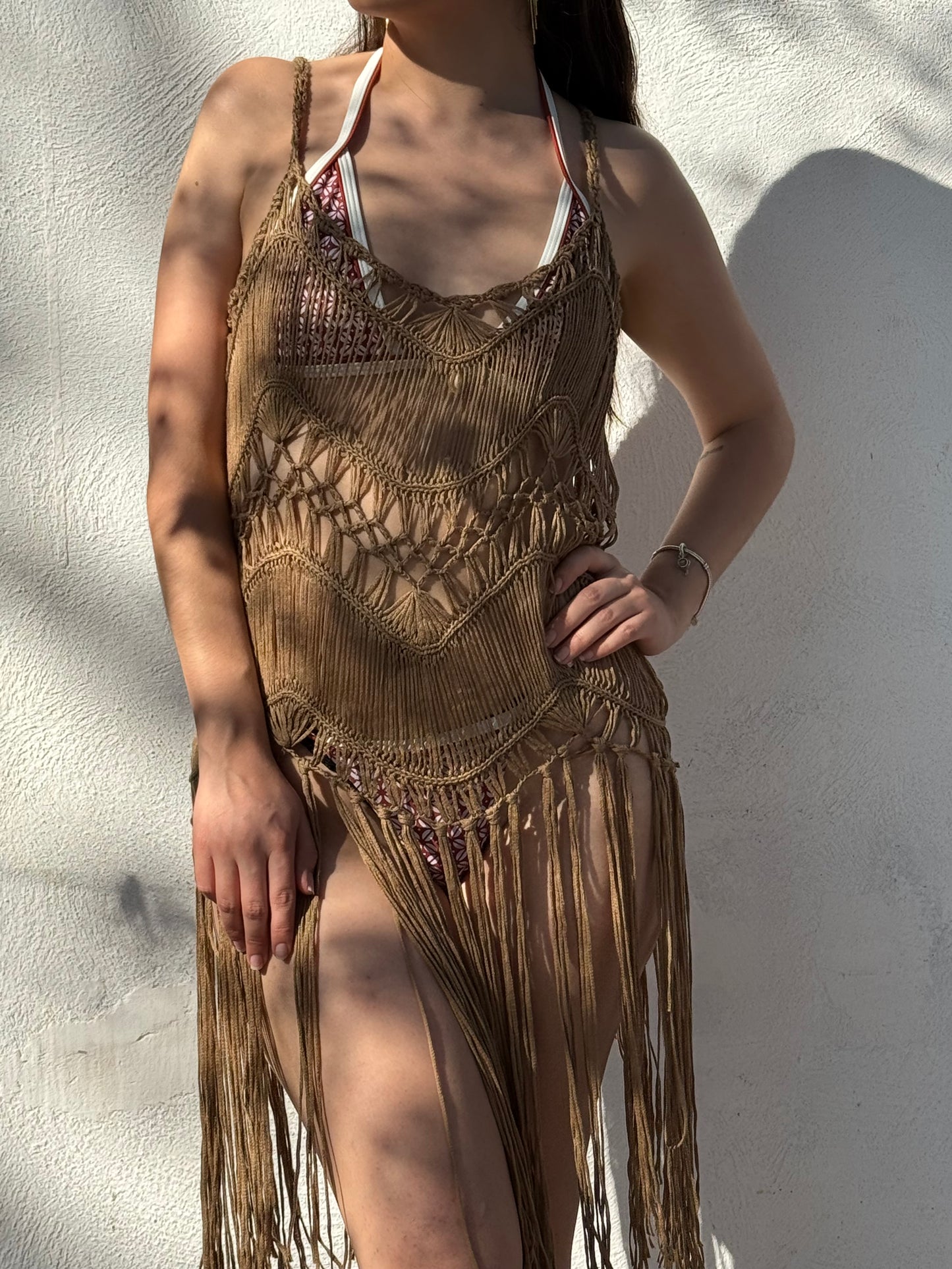 Salida de baño boho