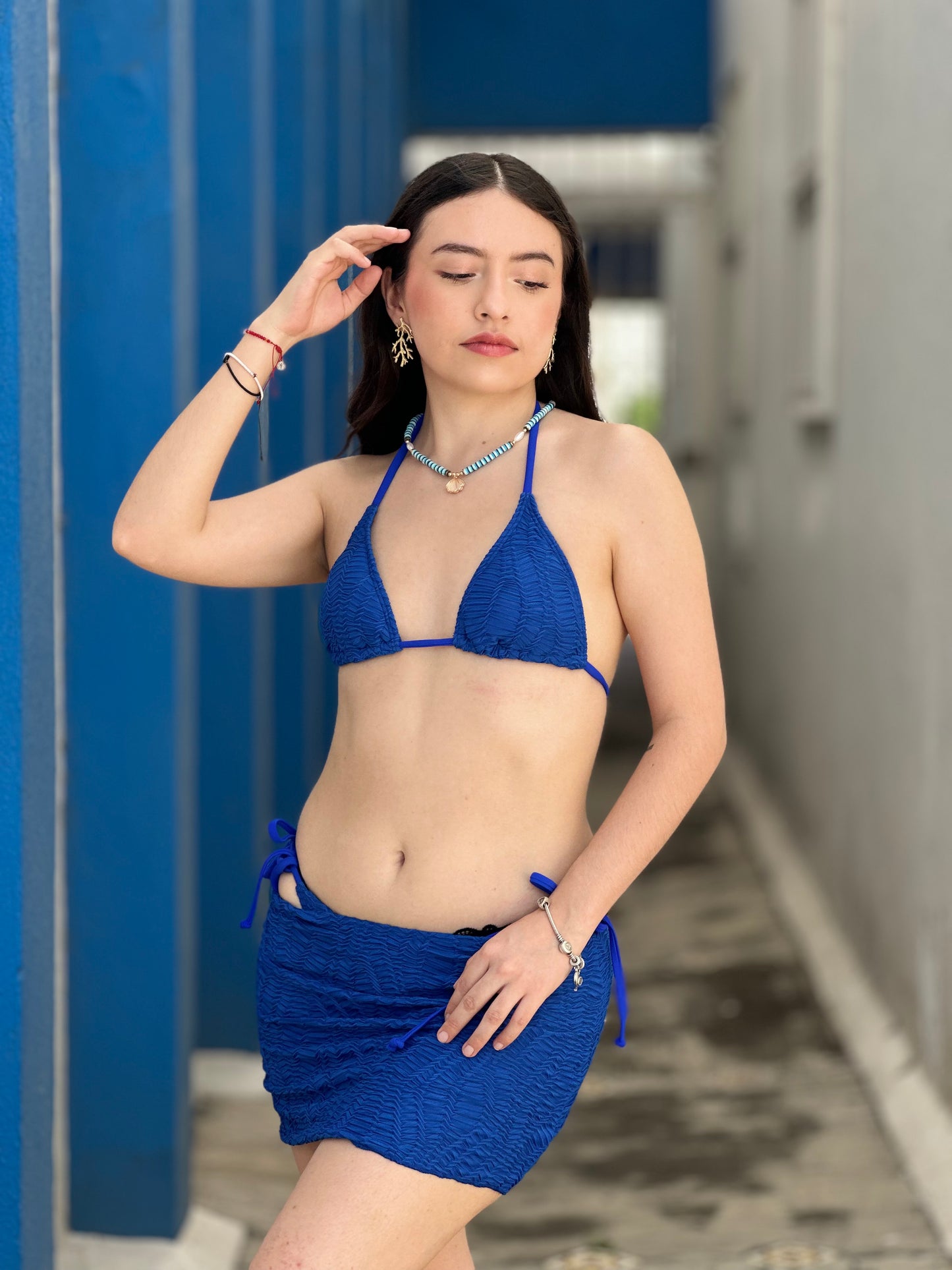 Conjunto 3 piezas azul marino