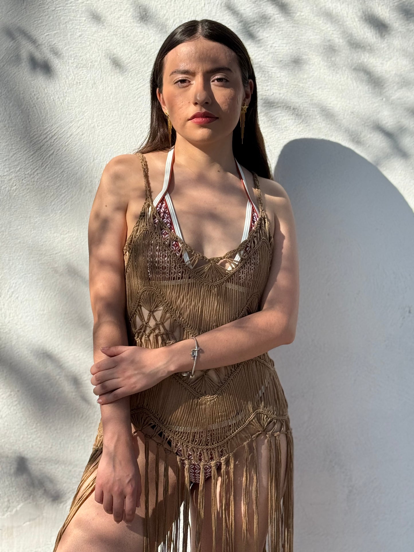 Salida de baño boho