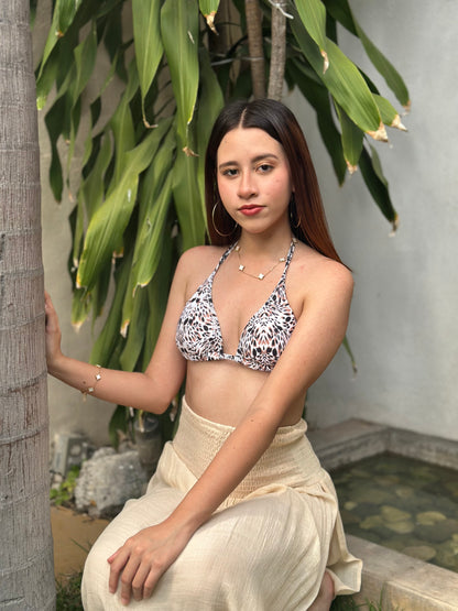 Set animal print con aro