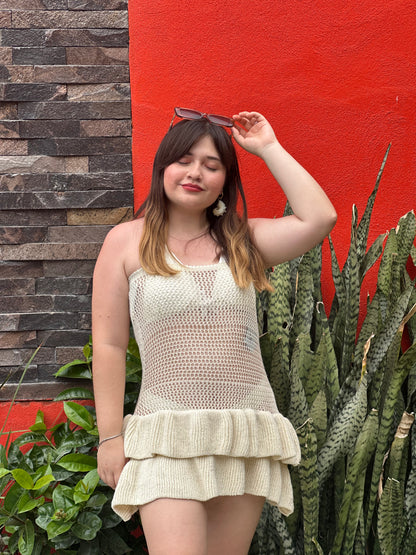 Salida de baño strapless